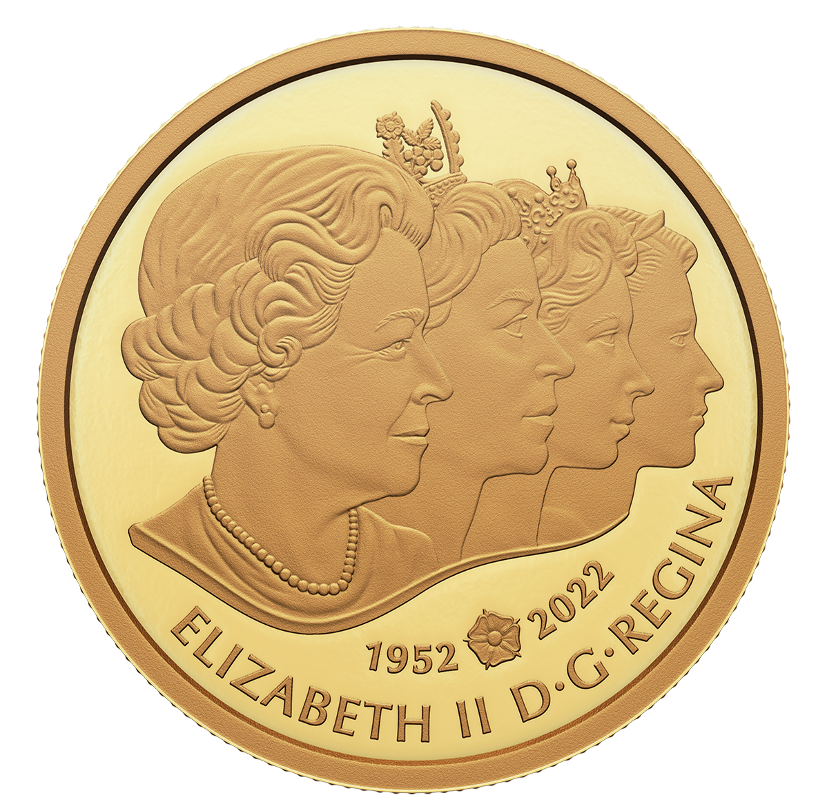 1 oz. Pure Gold Coin Queen Elizabeth II’s Royal Cypher The Royal