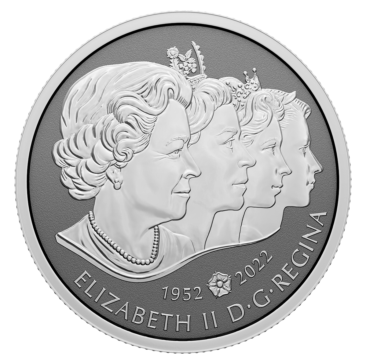 Pure Platinum Coin Queen Elizabeth II’s Royal Cypher The Royal