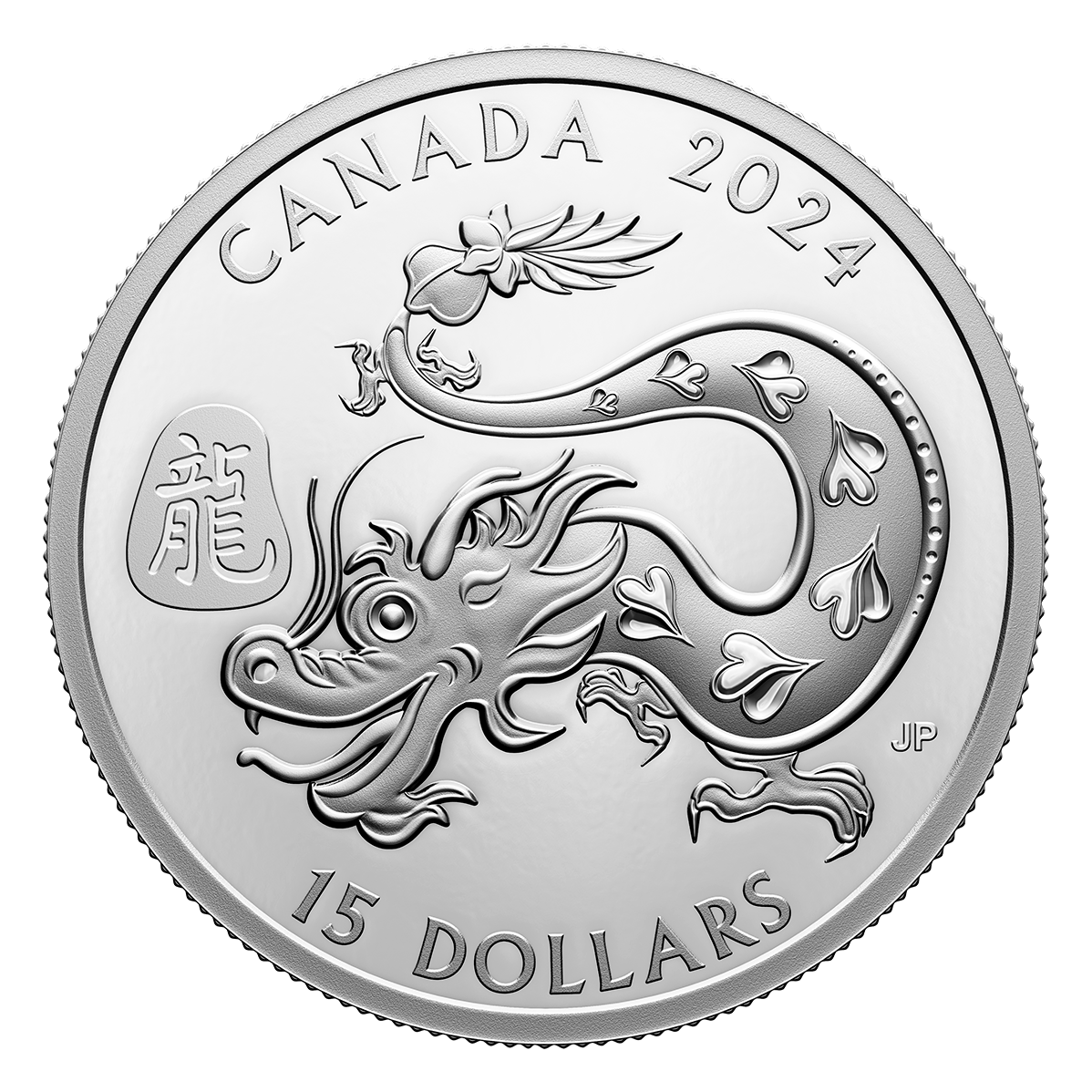 銀貨TheOfficialCoinoftheCANADIAN Mint Lunar Year of the Dragon - 1 oz. Pure Silver Coin | The