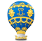 Montgolfière - Pièce en argent fin