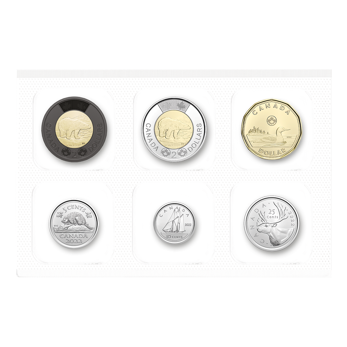 Reference image of 2022-Dated Last Strikes Uncirculated Set