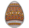 Pure Silver Coloured Coin – Pysanka