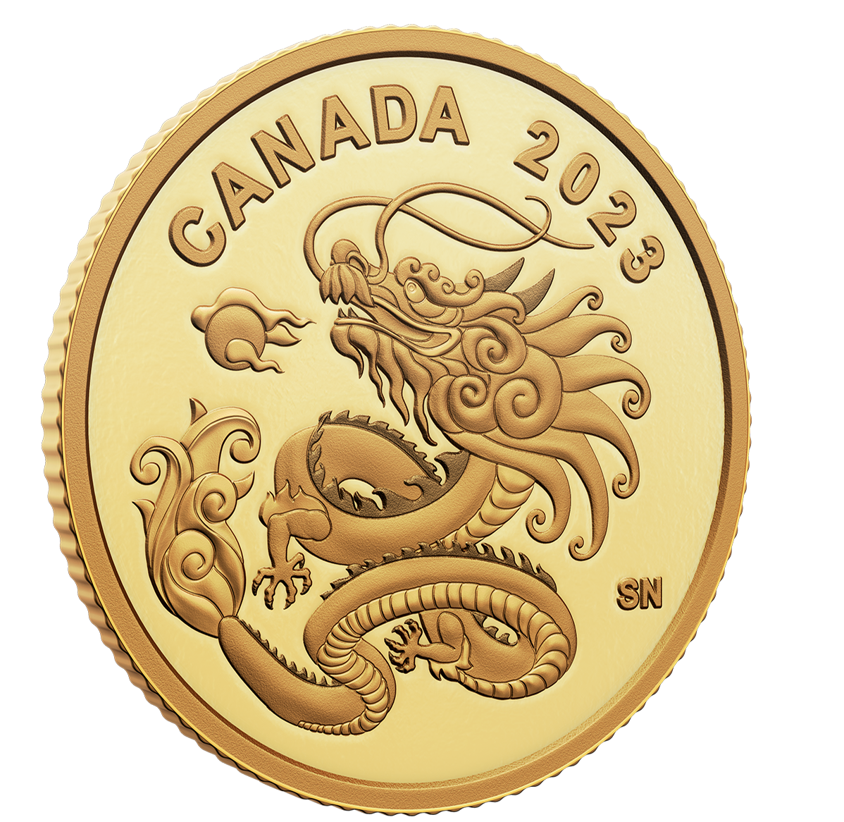 Pure Gold Coin – Heavenly Dragon | The Royal Canadian Mint