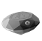 Forevermark Black Label Oval Diamond - Pure Silver Diamond-Shaped Coin