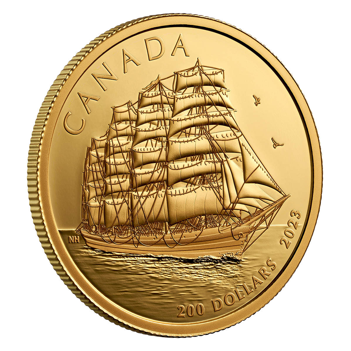 Une représentation en or pur