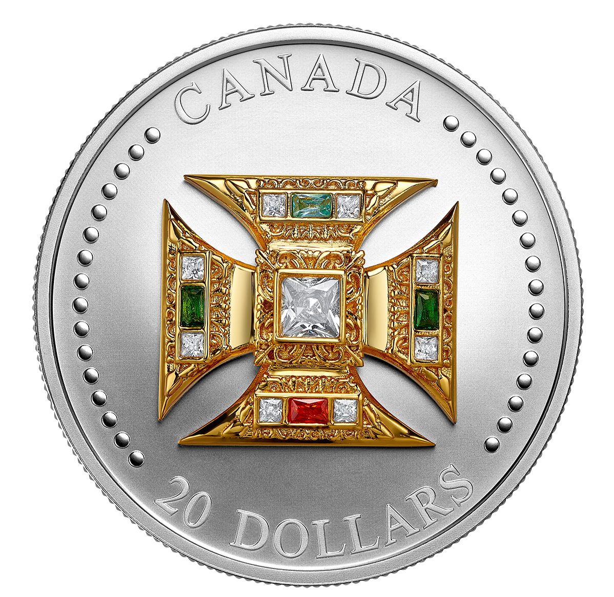 Pure Silver Coin – The St. Edward’s Crown | The Royal Canadian Mint