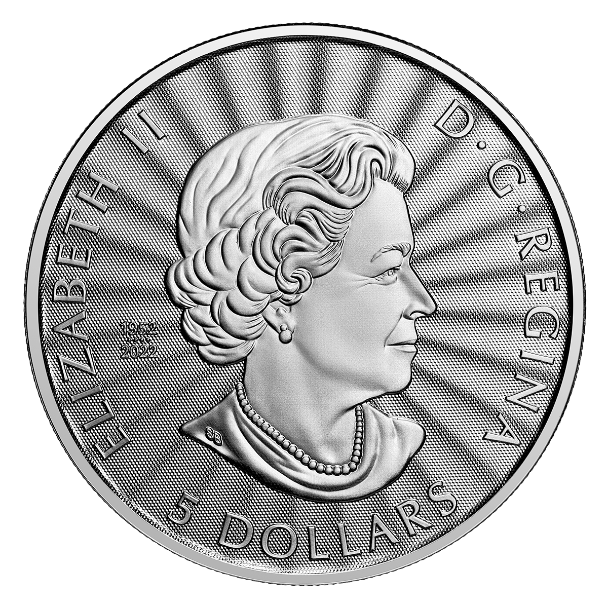 1 oz. 99.99% Pure Silver Coin: The Majestic Polar Bear and