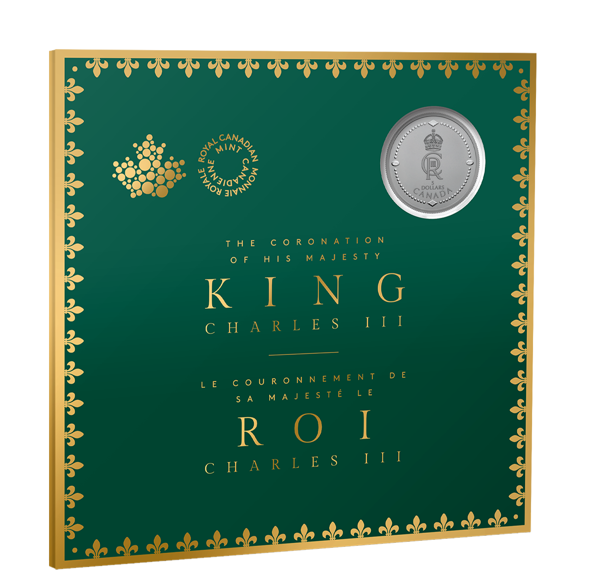 $5 Pure Silver Coin – His Majesty King Charles III's Royal Cypher