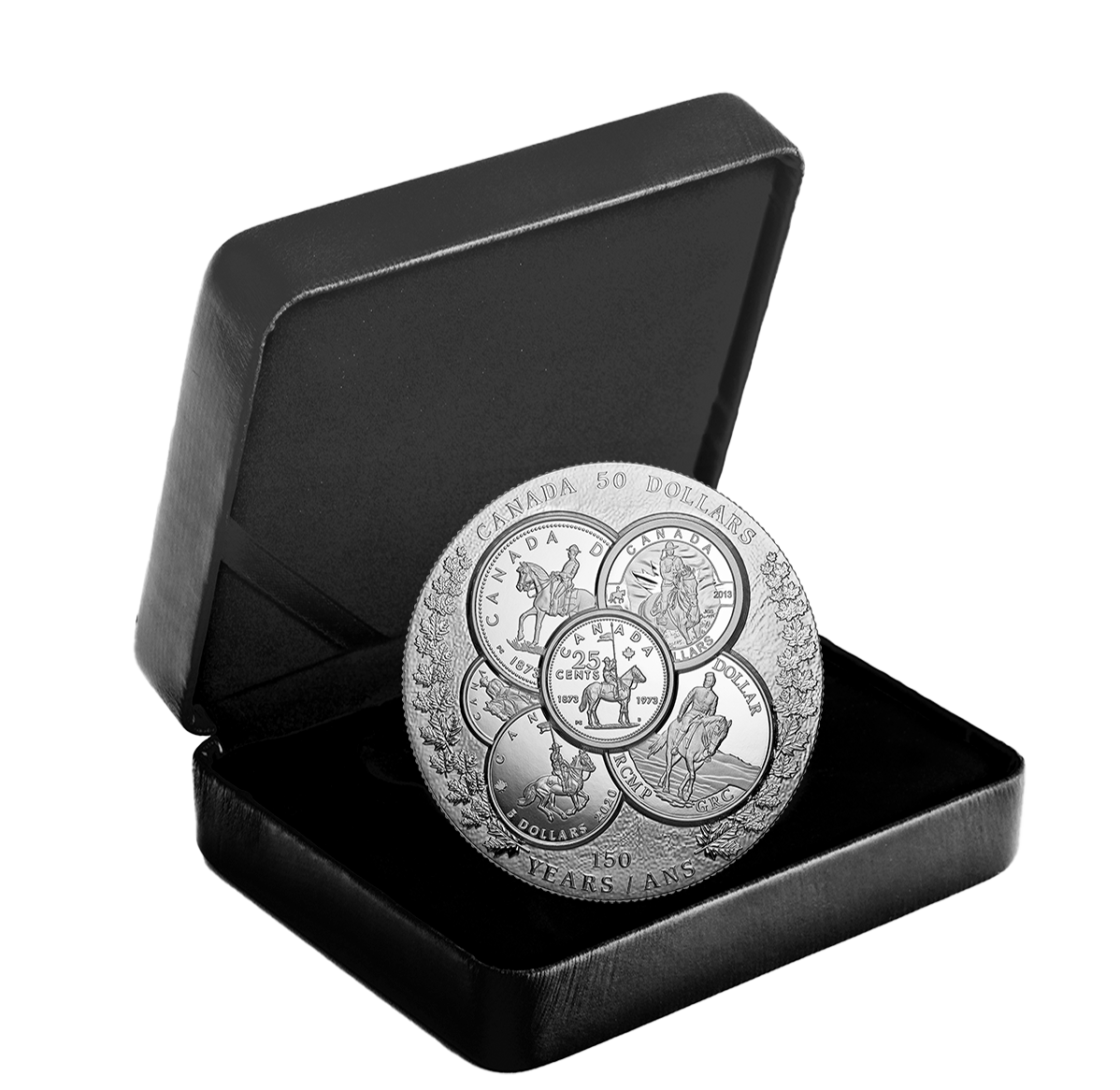 50 Fine Silver Coin Curated Coin Collection RCMP The Royal