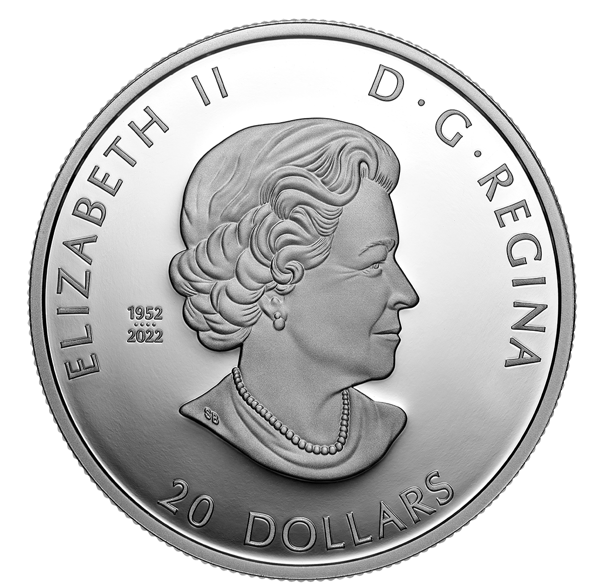 20 Fine Silver Coin 150 th Anniversary of the RCMP The Royal