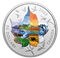Canadian Collage: Four Seasons - 3 oz. Pure Silver Coin
