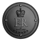 Pièce de 1 oz en argent pur – Le monogramme royal de la reine Elizabeth II