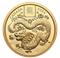 Pièce de 100 $ en or pur – Année lunaire du Dragon
