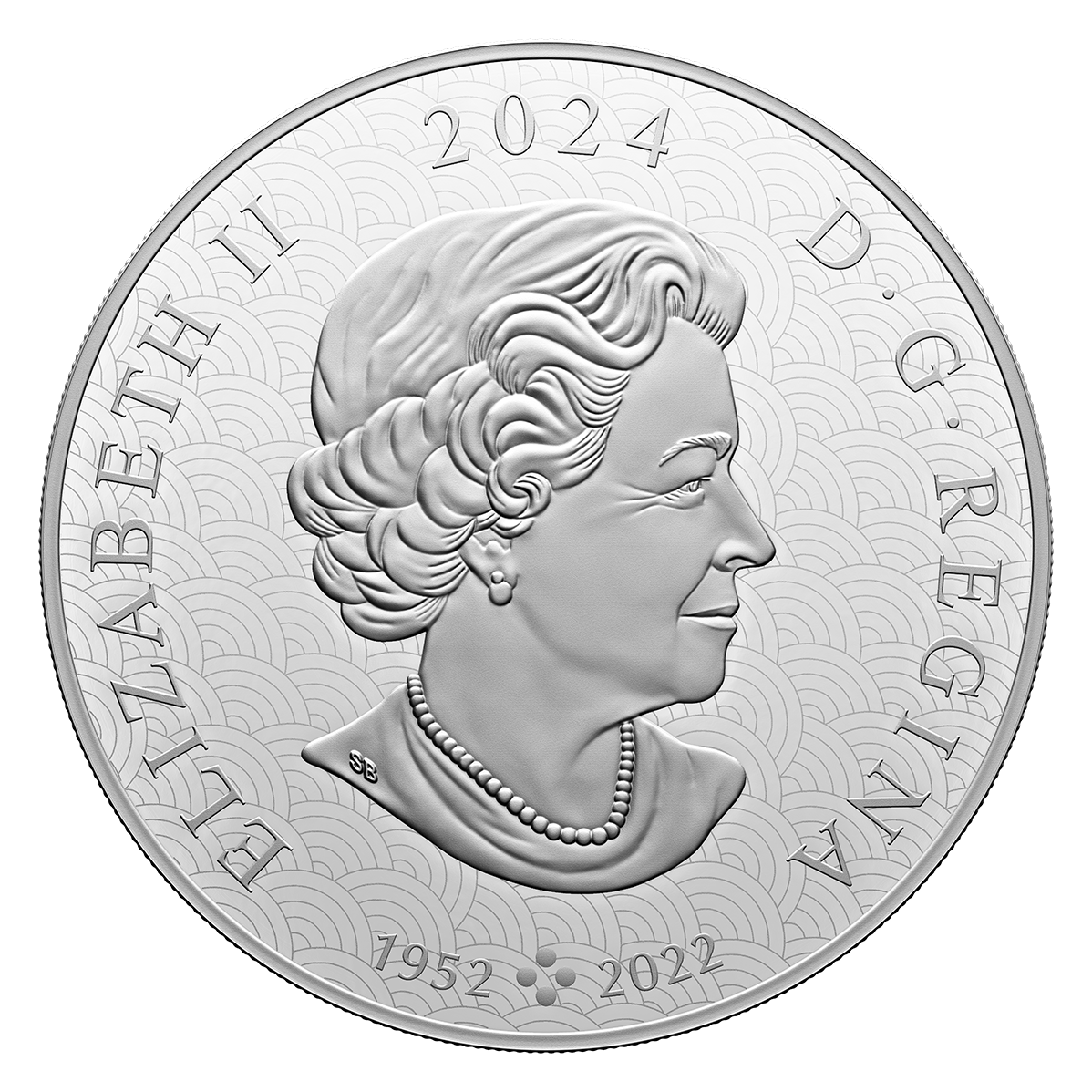 Reference image of Lunar Year of the Dragon - Kilo Pure Silver Coin (2024)
