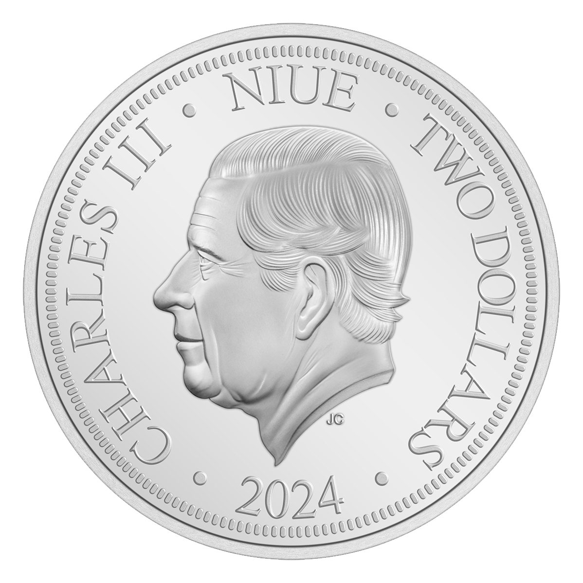 Love is Precious: Sarus Crane - Fine Silver Coin