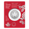 2024 1-oz. 99.99% Pure Silver Coin – Treasured Silver Maple Leaf First Strikes: Year of the Dragon Privy Mark (Premium Bullion)