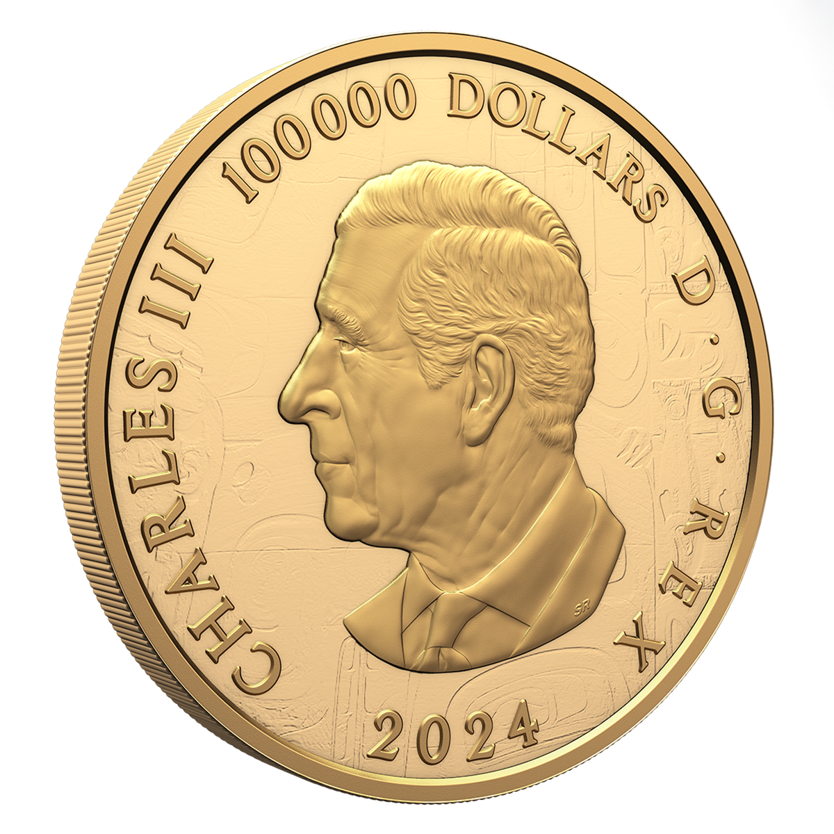 The Dance Screen (The Scream Too) - 10 kilo Pure Gold Coin | The