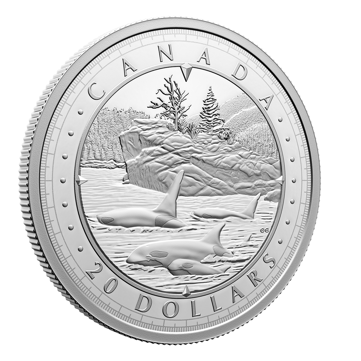 Pure Silver Coin – This Is Canada: Wondrous Waters - Pacific