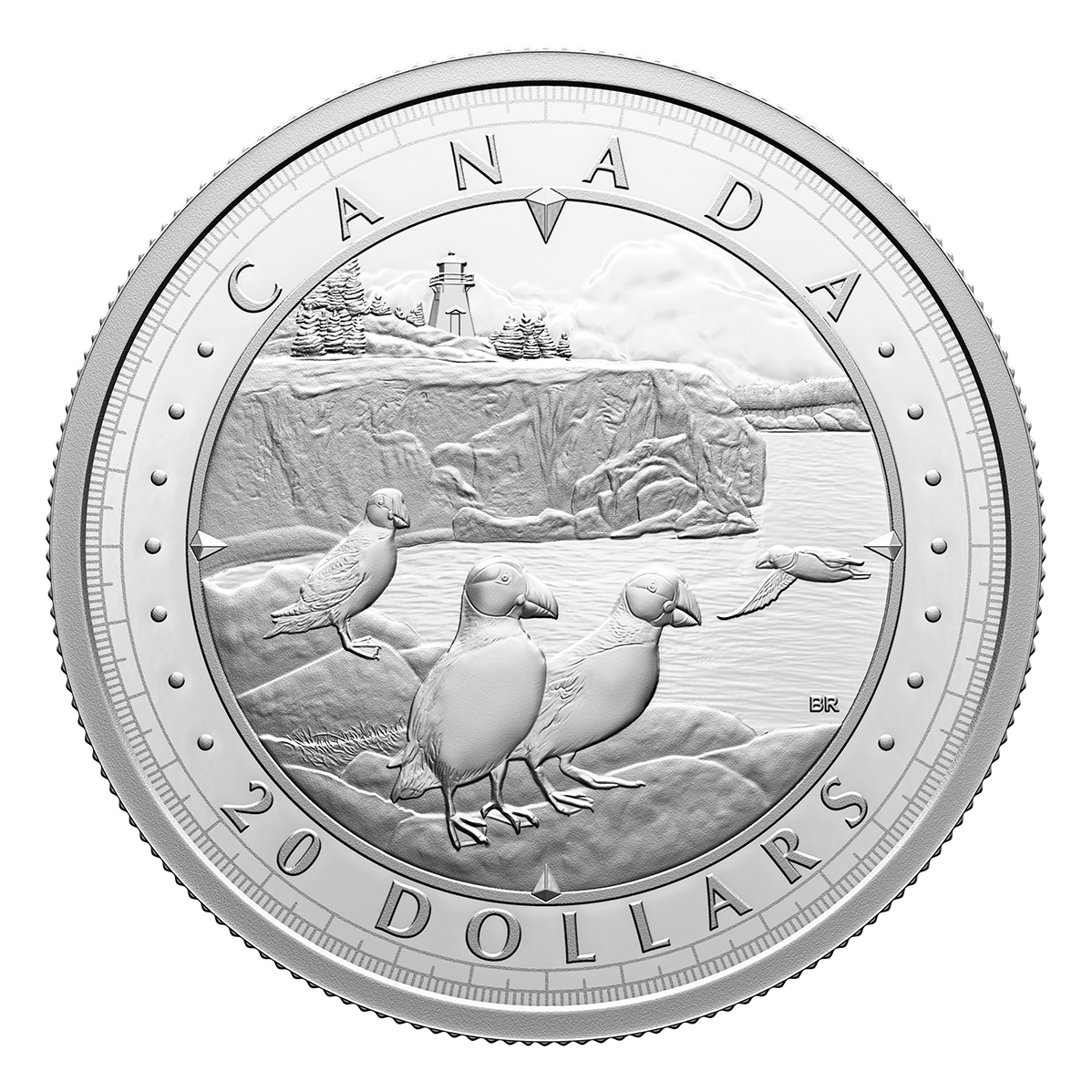 Pure Silver Coin – This Is Canada: Wondrous Waters - Atlantic Coast