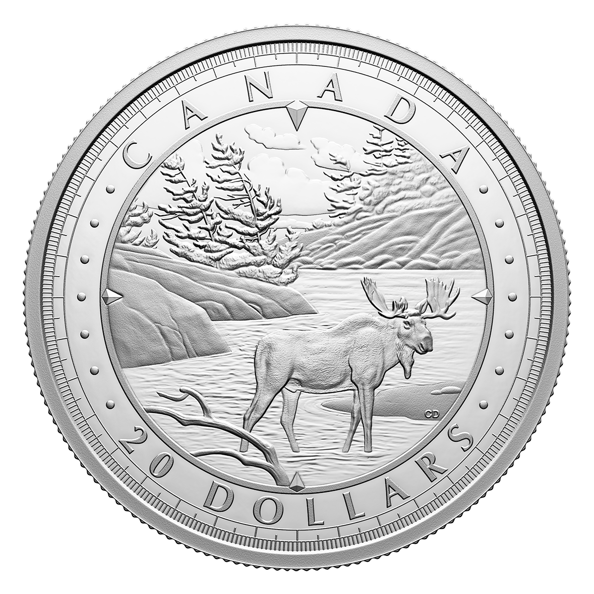 Pure Silver Coin – This Is Canada: Wondrous Waters – Great Lakes