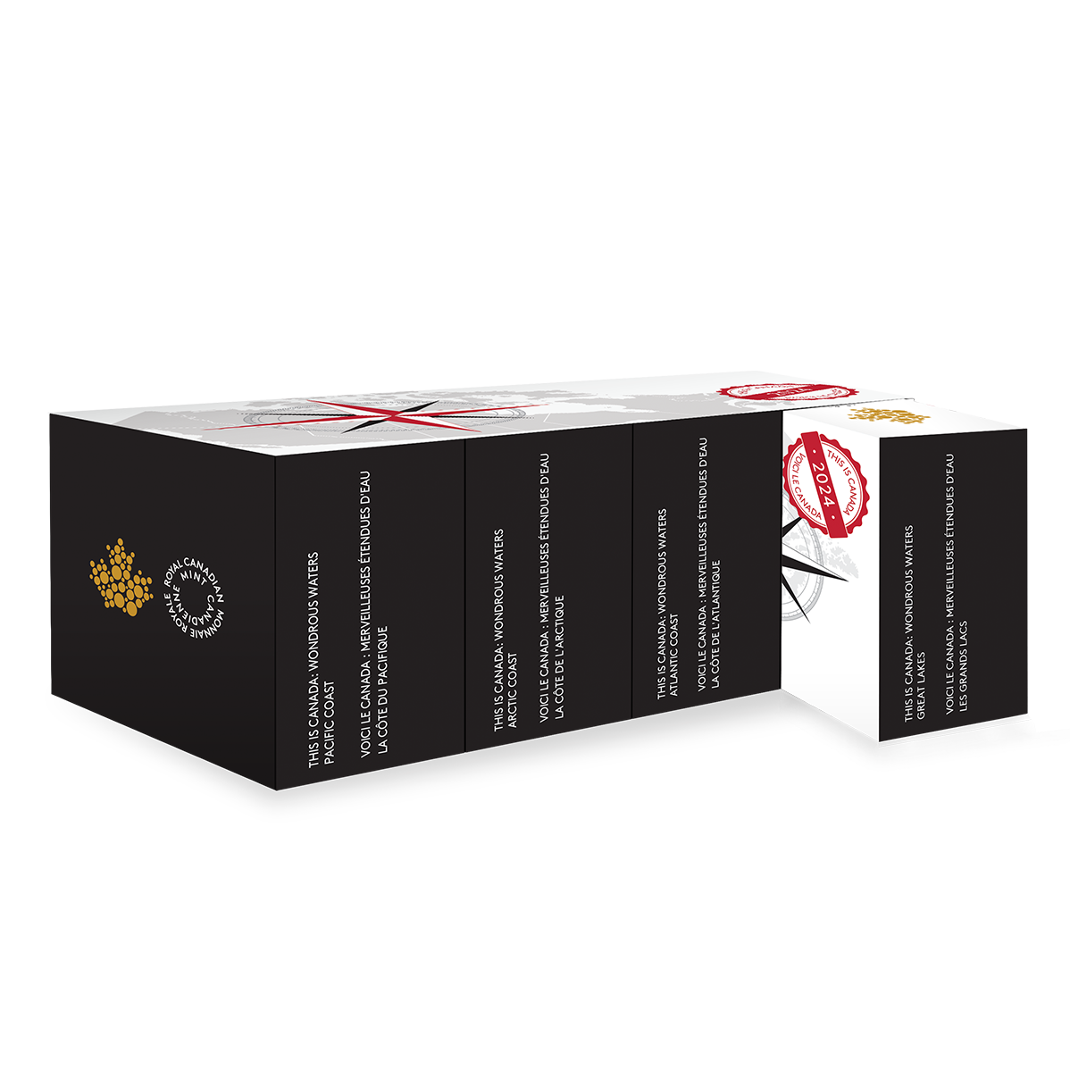 This Is Canada: Wondrous Waters - Fine Silver Four-Coin Subscription