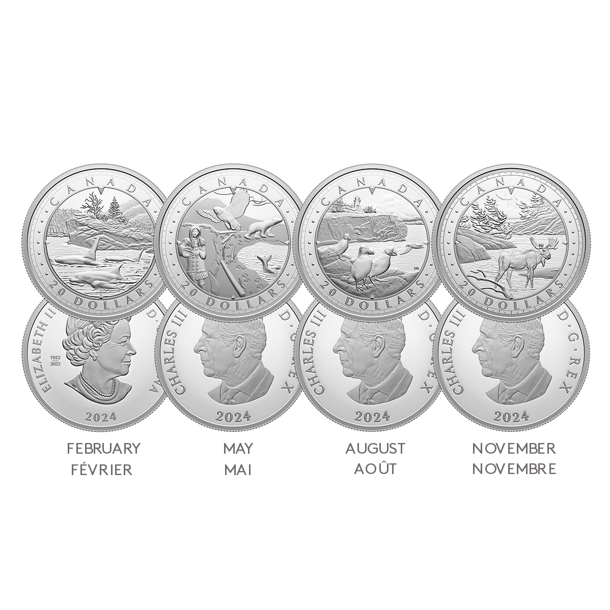This Is Canada: Wondrous Waters - Fine Silver Four-Coin Subscription