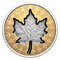 Super Incuse Gold Maple Leaf - 2 oz. Pure Gold Coin 