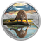 Reflets de la faune : Couguar - Pièce de 1 oz en argent fin
