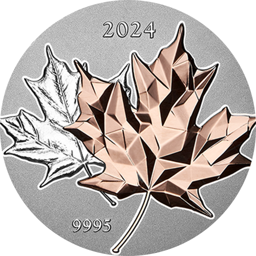 Multifaceted maple leaf