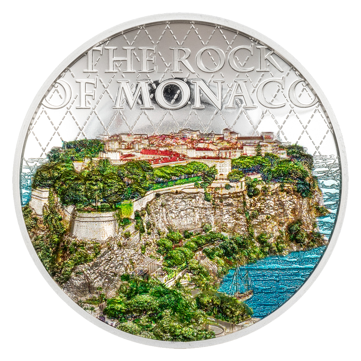 2024 $10 Fine Silver Coin – The Architectures Of The World – The Rock Of Monaco