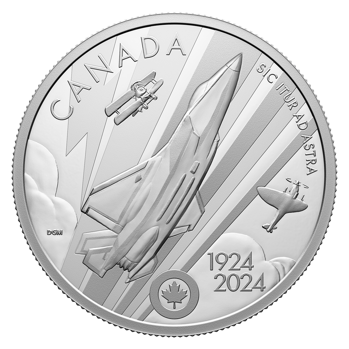 $20 Fine Silver Coin – The Royal Canadian Air Force Centennial