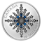 Broche en forme de flocon de neige du jubilé de saphir - Pièce en argent pur (2024)