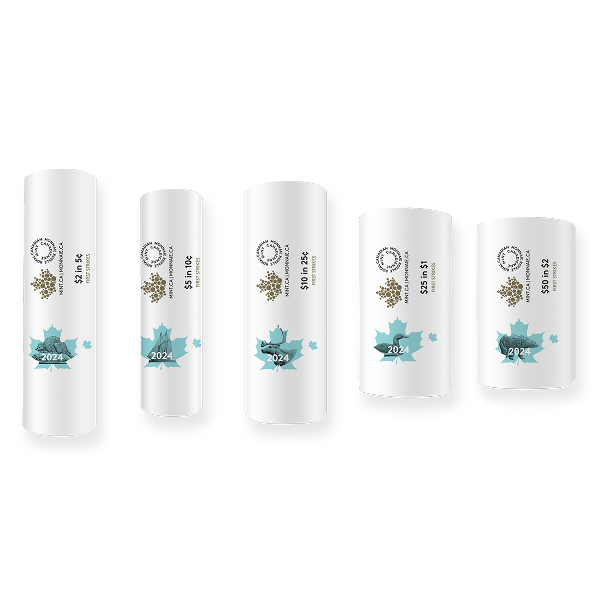 Special Wrap Roll Collection First Strikes The Royal Canadian Mint