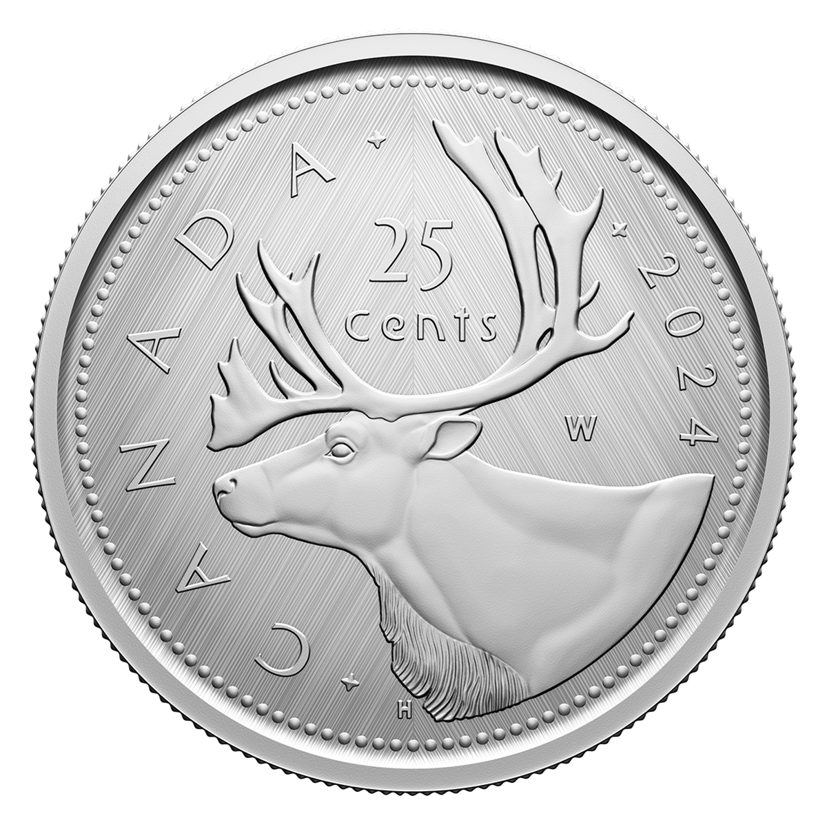 Tribute: W Mint Mark – Caribou – 1 oz. Fine Silver Coin
