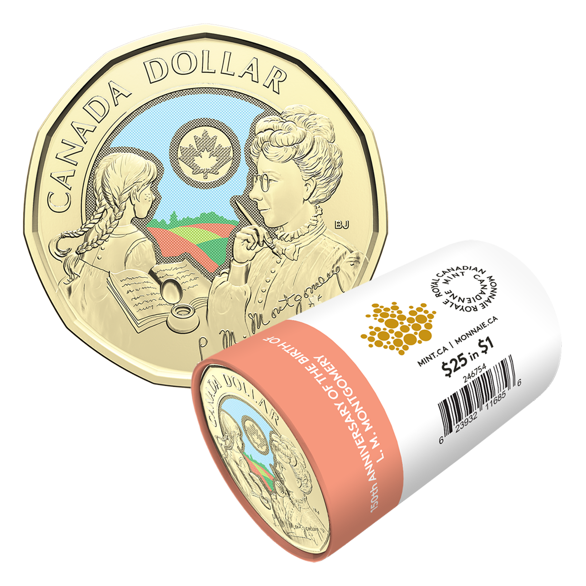 MONTGOMERY モントゴメリー　Sandhurst オリーブ Ｌ 2024 $1 150th Anniversary of the Birth of L. M. Montgomery