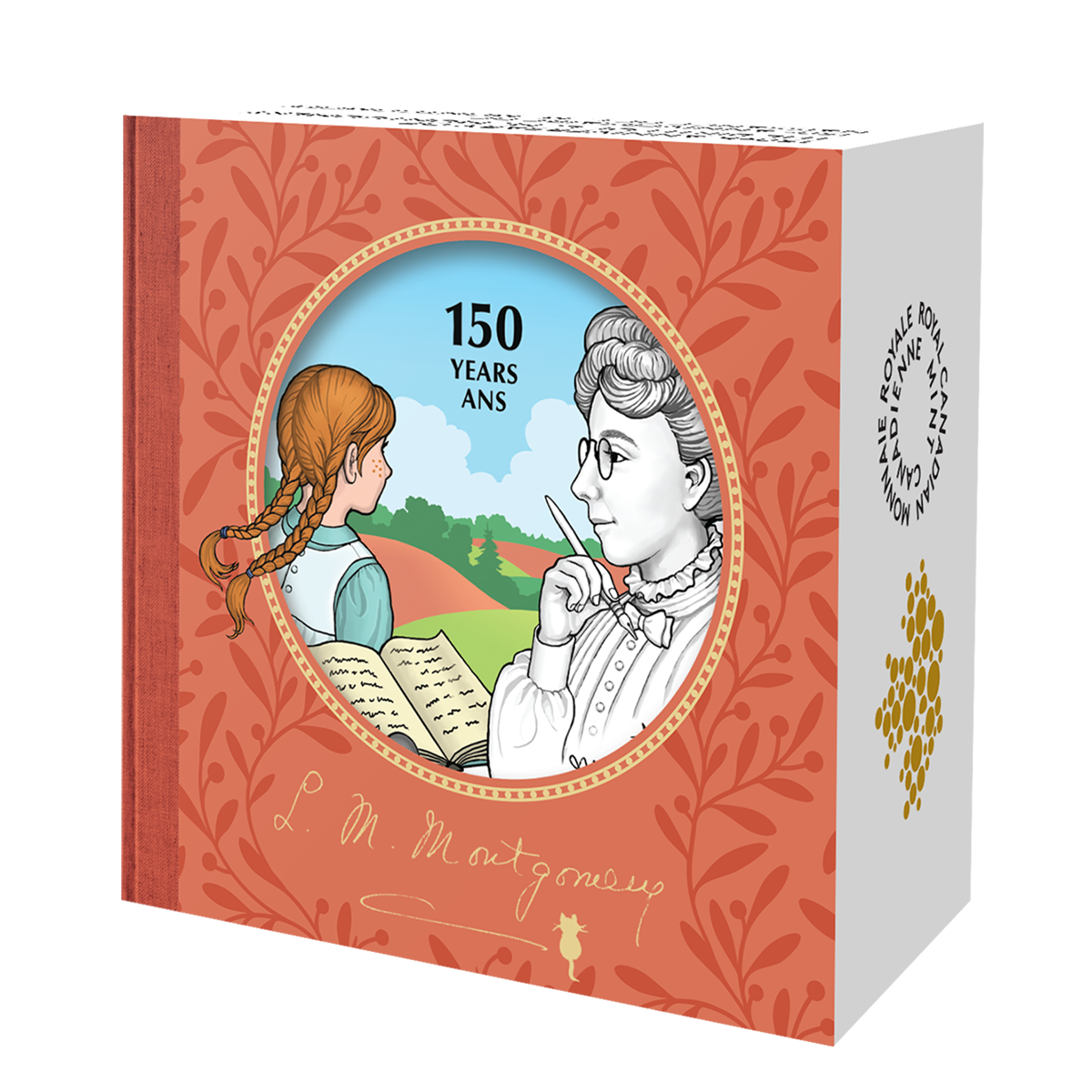 Reference image of 150th Anniversary of the Birth of L. M.Montgomery – 1 oz. Fine Silver Coin