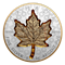 Feuille d’érable en argent ultra-incuse – Pièce de 1 kilo en argent fin