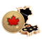 Ensemble de pièces divisionnaires en or pur - 60ᵉ anniversaire du drapeau national du Canada (2025)