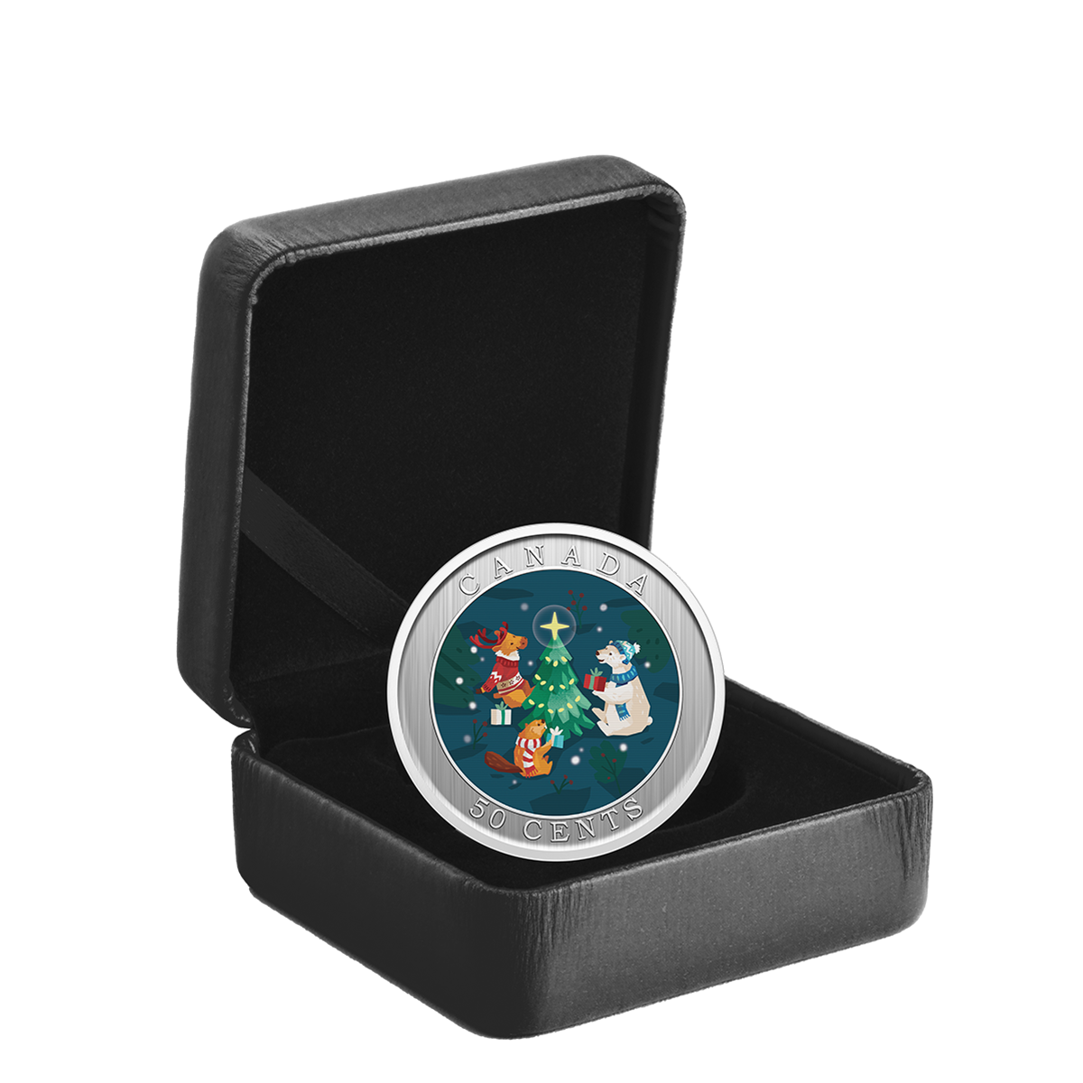 Trimming the Holiday Tree - Lenticular Coin | The Royal Canadian Mint