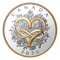 Célébration de l’amour – Pièce de 1 oz en argent fin (2025)