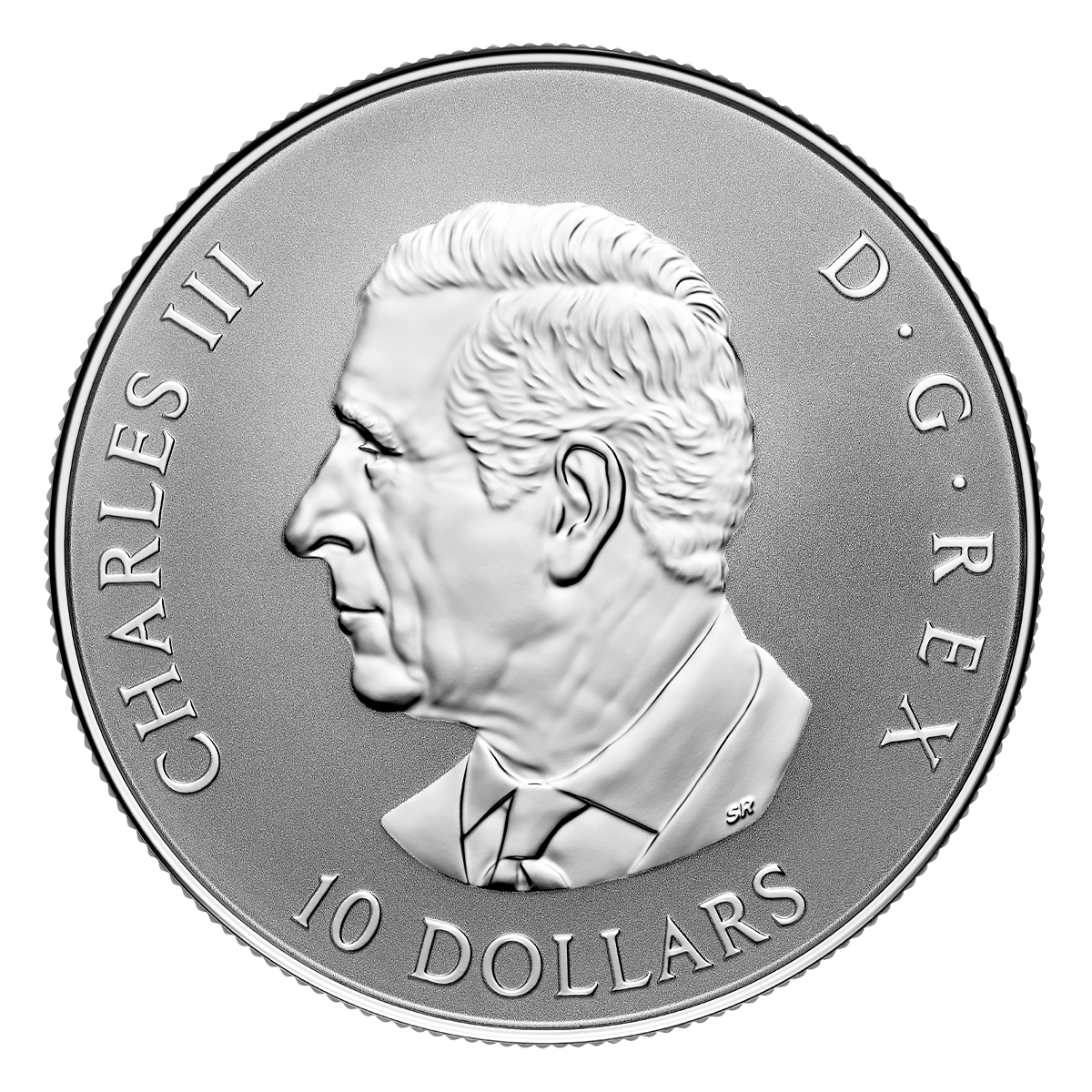 Gleaming Maple Leaves – 1/2 oz. Fine Silver Coin