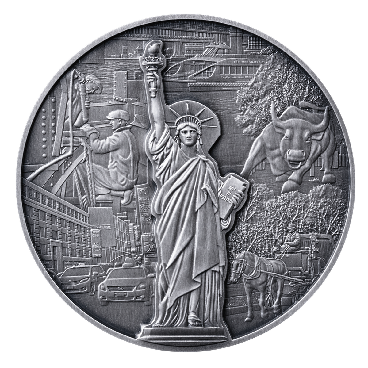 400 Years New York City - 4 oz. Fine Silver Coin | The Royal