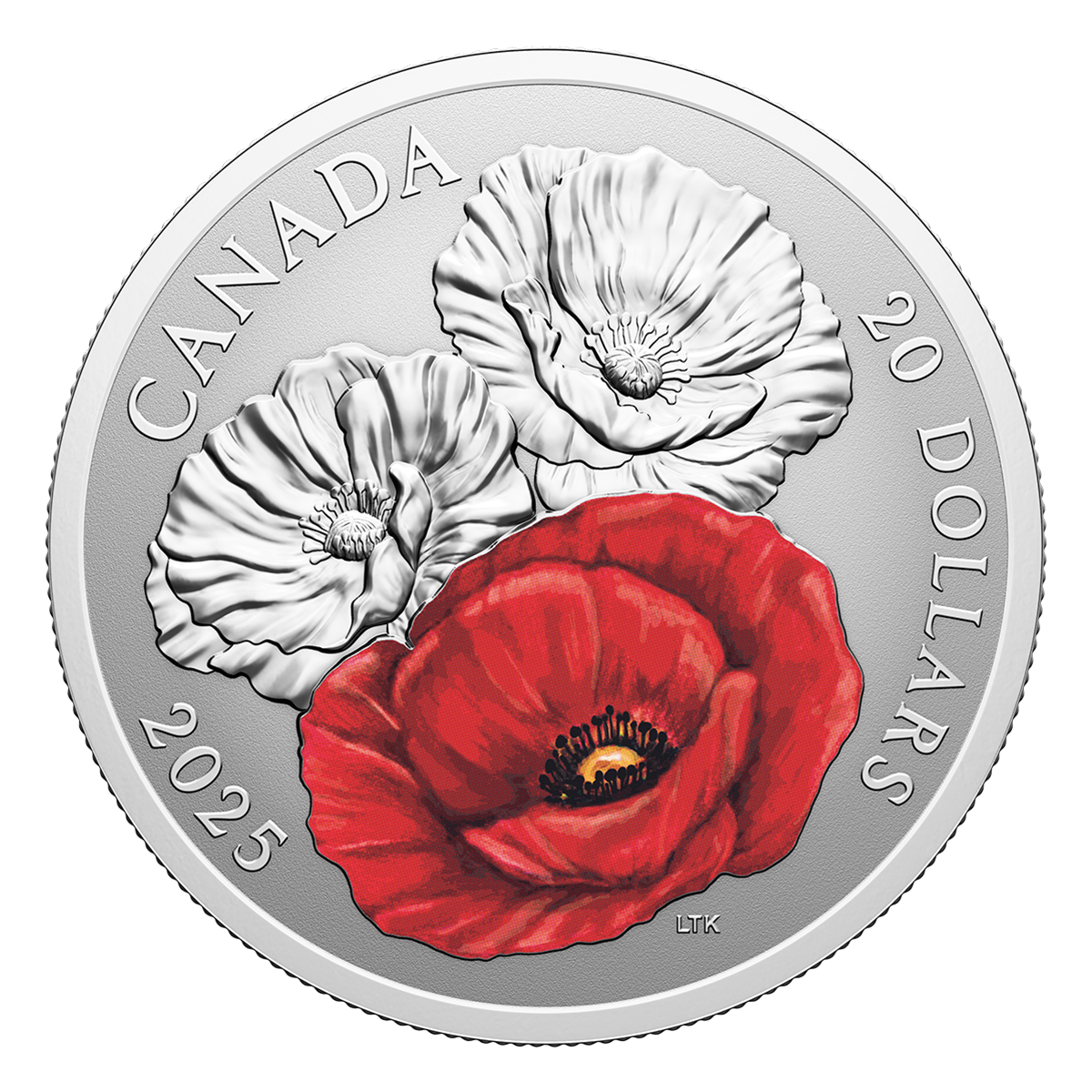 Jour du Souvenir – Pièce de 1 oz en argent fin (2025) Jour du Souvenir – Pièce de 1 oz en argent fin (2025)