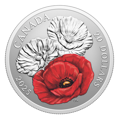 Remembrance Day – 1 oz. Fine Silver Coin (2025)