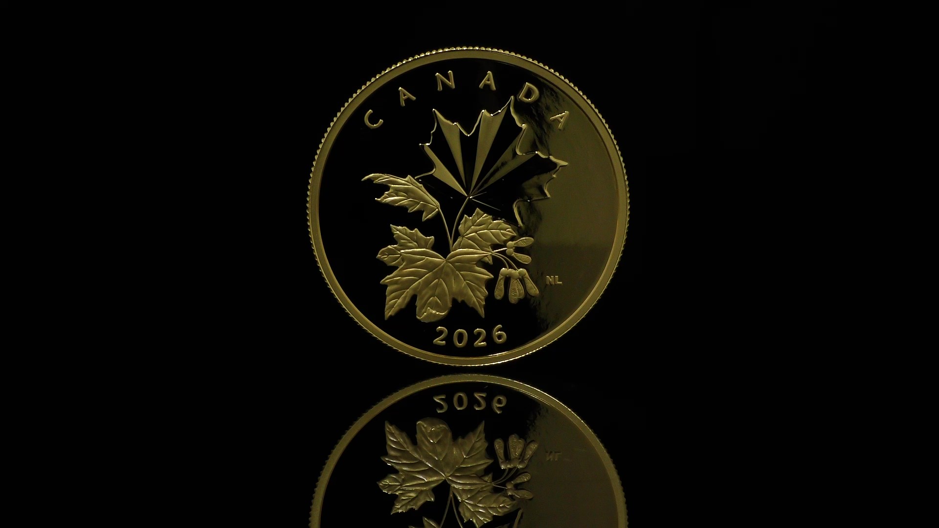 Multifaceted Maple Leaves – 1-oz. Pure Gold Coin | The Royal