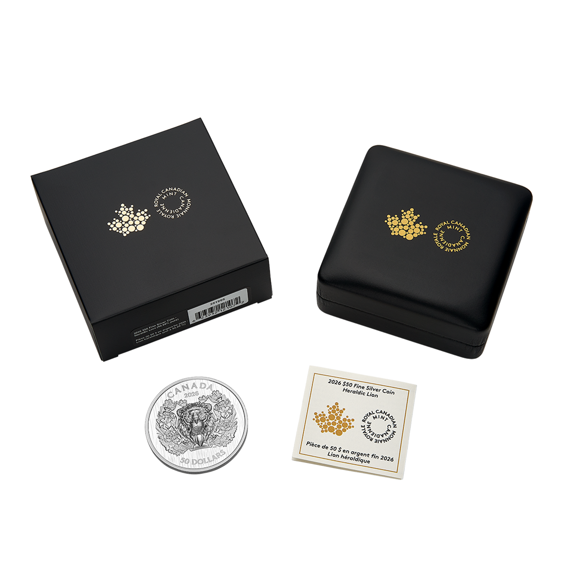 シベリアン シールド プラス 1000 Siberian Shield Plus Heraldic Lion - Pure Silver EHR/UHR Coin | The Royal Canadian Mint