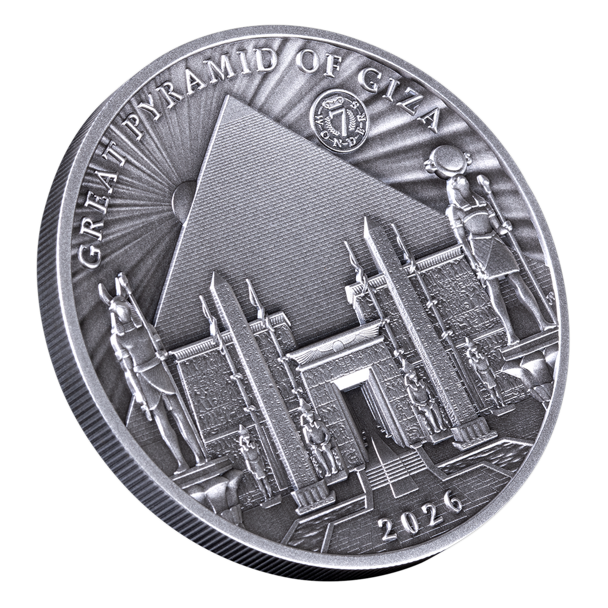 Great Pyramid of Giza Fine Silver Coin The Royal Canadian Mint