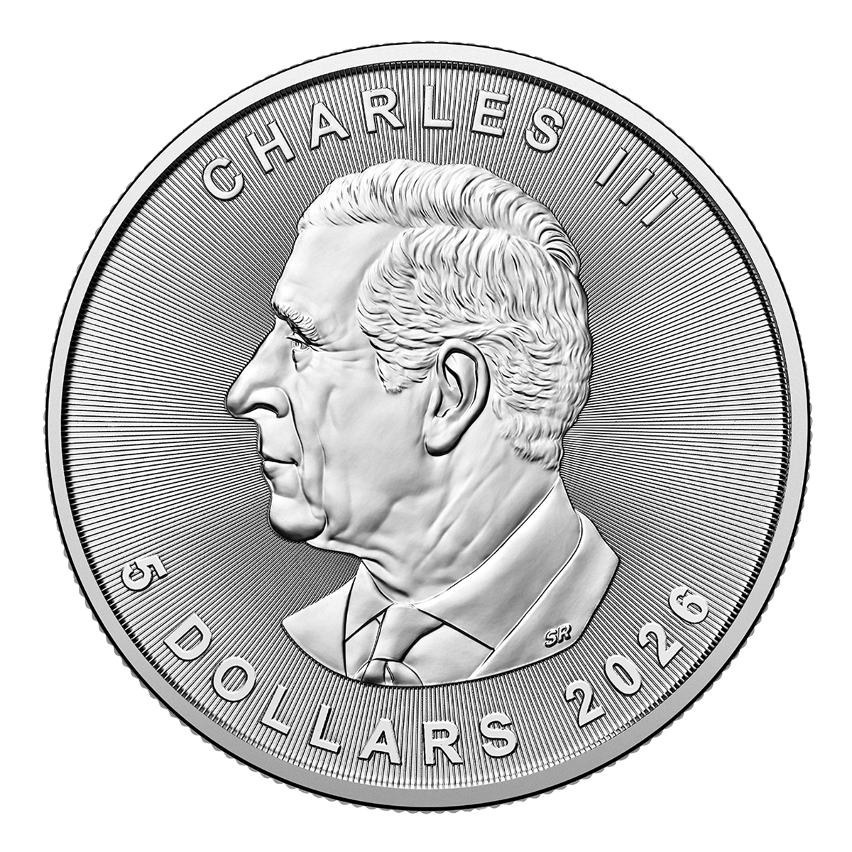 ◆ Milky Bear 2026 Treasured Silver Maple Leaf: Wolf Privy Mark - 1-oz