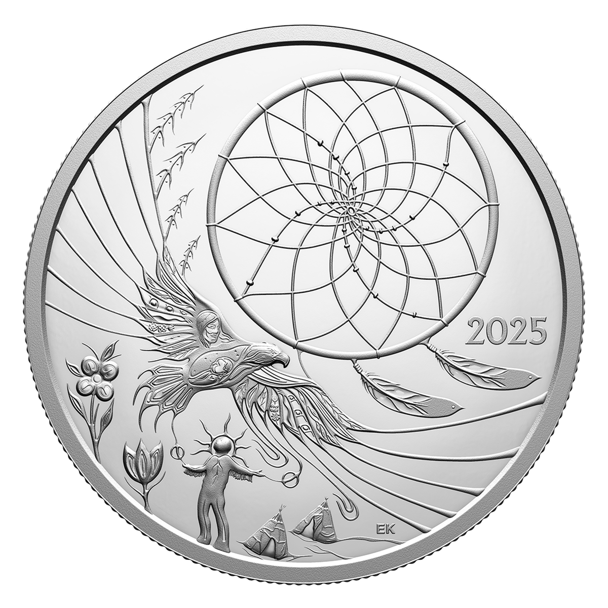 Legend of the Dreamcatcher – 1 oz. Fine Silver Coin