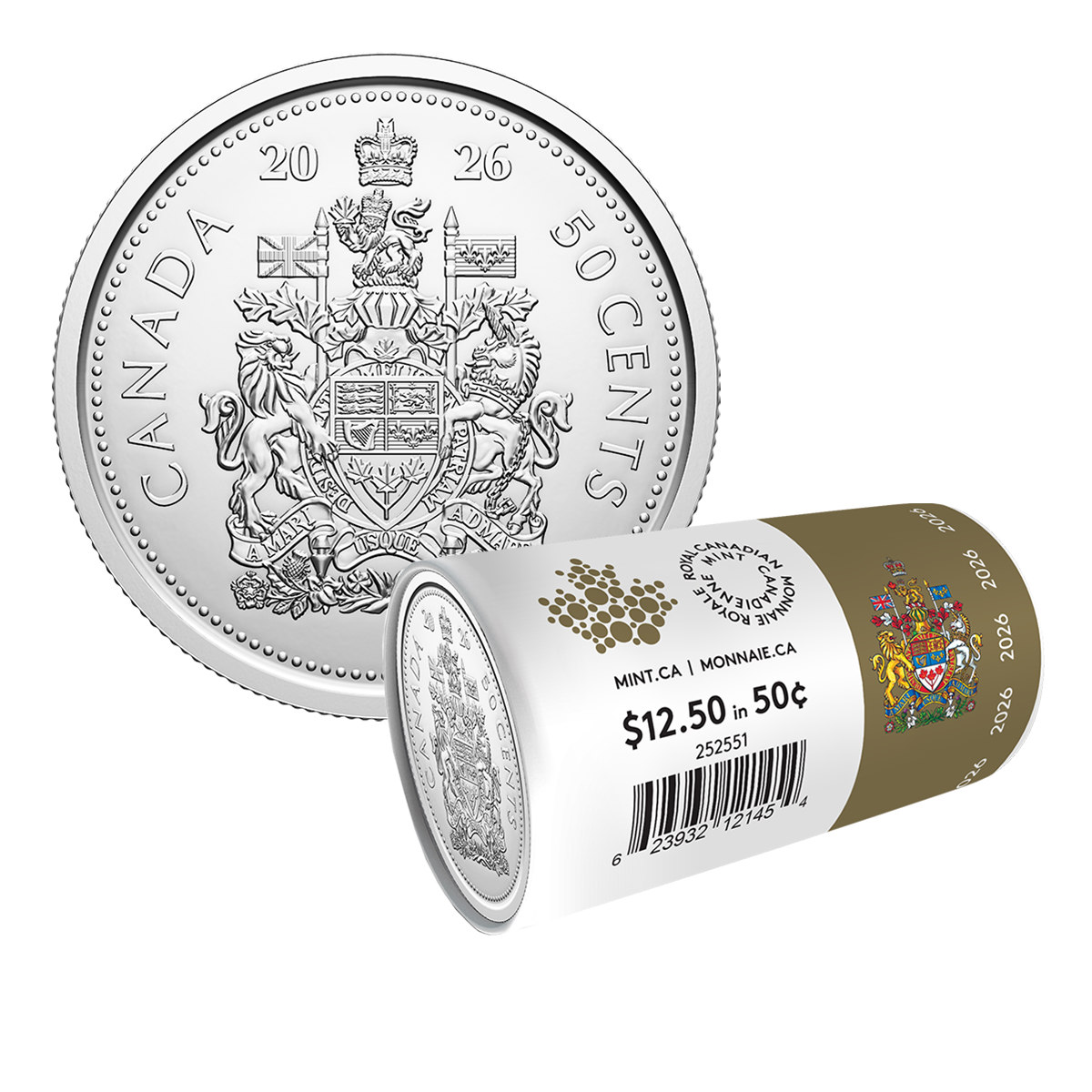 50-Cent Special Wrap Circulation Roll (2026) 